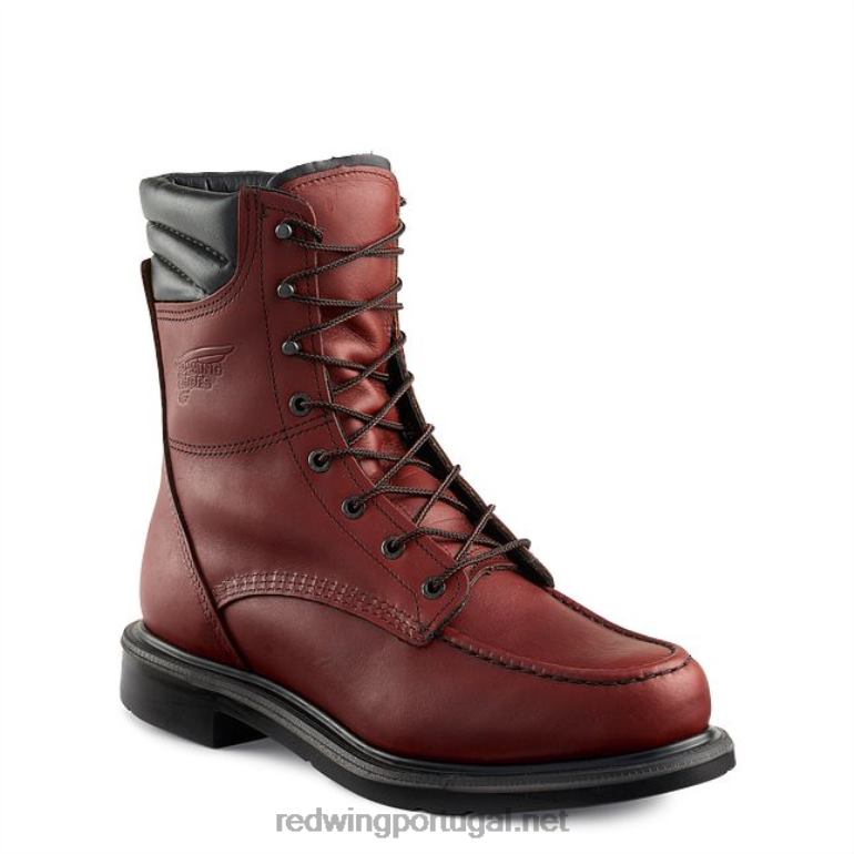 marromRed Wing Bota masculina estilo 4216 flexbond de segurança à prova d'água de 6 polegadas F2TL2117