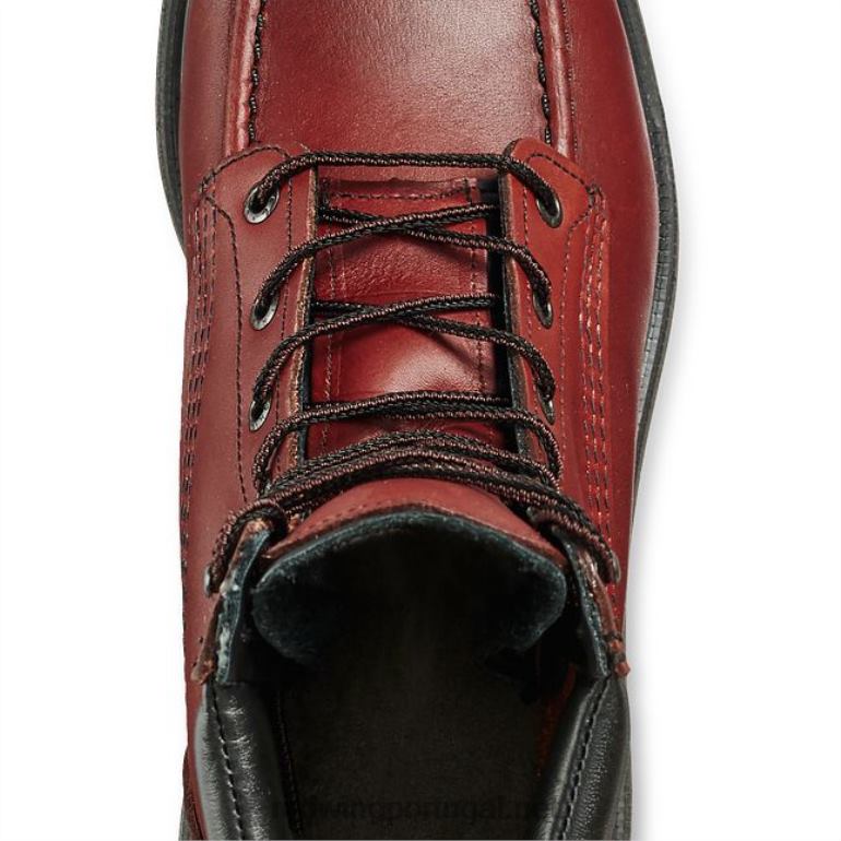 marromRed Wing Bota masculina estilo 4216 flexbond de segurança à prova d'água de 6 polegadas F2TL2117