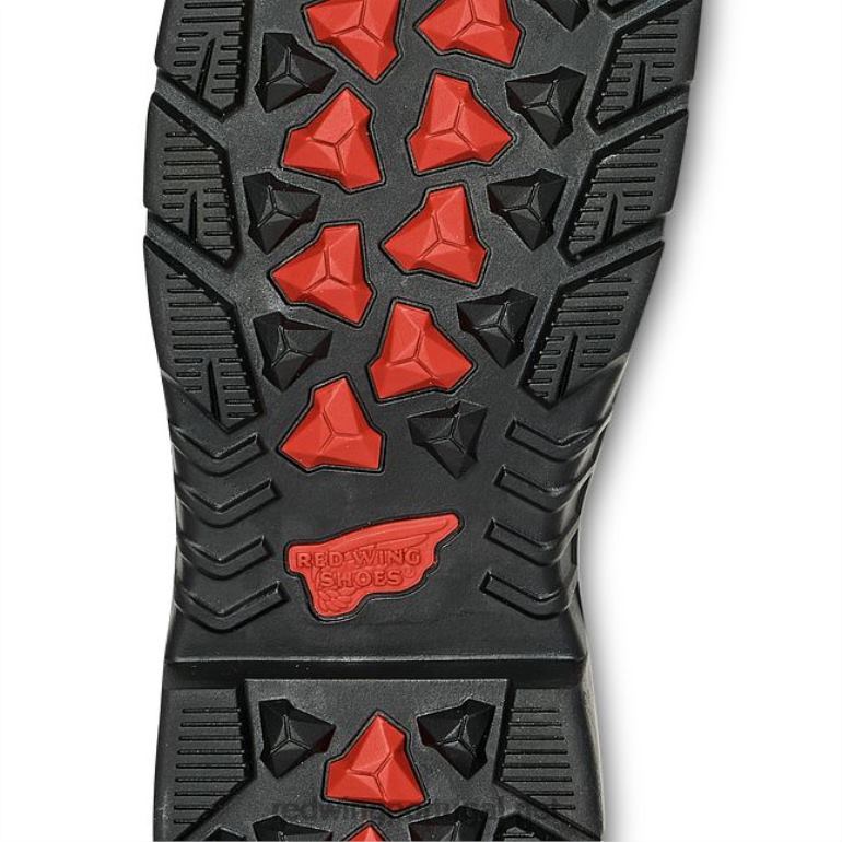 marromRed Wing Bota masculina estilo 4441 supersola de segurança com isolamento de 11 polegadas F2TL2103