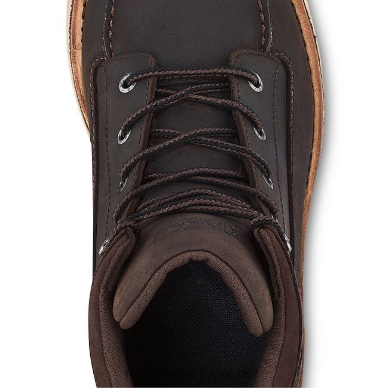 marromRed Wing Bota masculina sem salto estilo 1155 nailseat de 11 polegadas com biqueira macia F2TL293