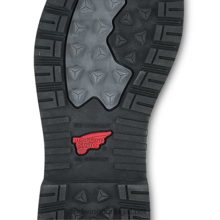 marromRed Wing Bota metguard de segurança masculina estilo 4499 truwelt de 10 polegadas à prova d'água F2TL267