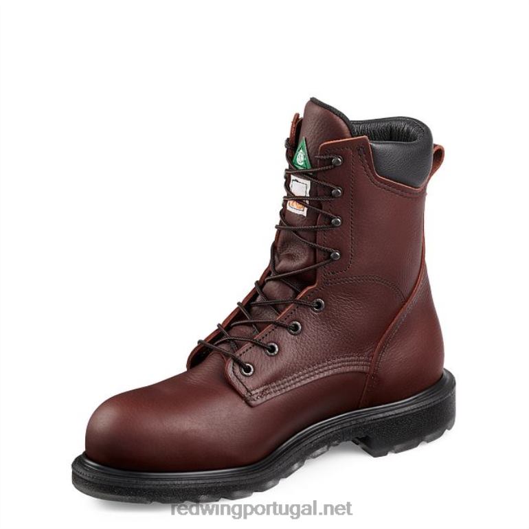 marromRed Wing Trabalho - estilo 2204 rio flex bota masculina de 11 polegadas à prova d'água, biqueira de segurança F2TL2123
