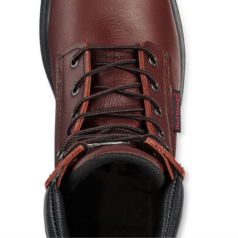 marromRed Wing Trabalho - estilo 2204 rio flex bota masculina de 11 polegadas à prova d'água, biqueira de segurança F2TL2123