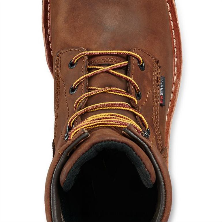 marromRed Wing Trabalho - estilo 2219 loggermax bota masculina de 9 polegadas isolada e à prova d'água com biqueira de segurança F2TL2115