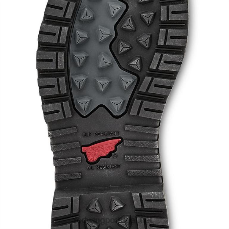 marromRed Wing Trabalho - estilo 3516 bota king toe adc masculina de 8 polegadas à prova d'água csa metguard de segurança F2TL2102