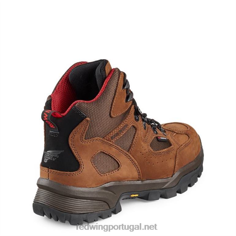marromRed Wing Trabalho - estilo 4442 bota de segurança dynaforce masculina de 8 polegadas isolada e à prova d'água F2TL2113