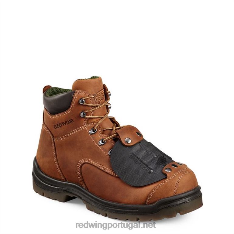 marromRed Wing Trabalho - estilo 6674 truhiker bota masculina de caminhada de 6 polegadas à prova d'água F2TL2112