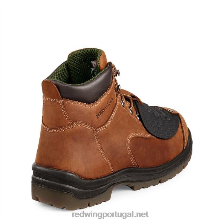 marromRed Wing Trabalho - estilo 6674 truhiker bota masculina de caminhada de 6 polegadas à prova d'água F2TL2112