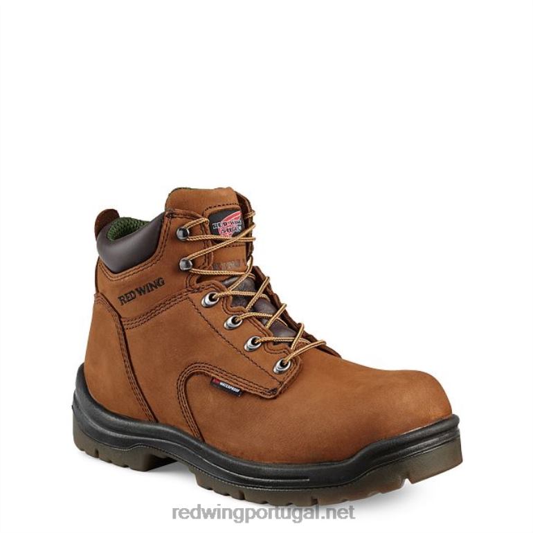 marromRed Wing Trabalho - estilo 8692 truhiker bota de caminhada masculina de 5 polegadas com biqueira macia F2TL277