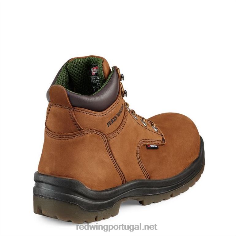 marromRed Wing Trabalho - estilo 8692 truhiker bota de caminhada masculina de 5 polegadas com biqueira macia F2TL277