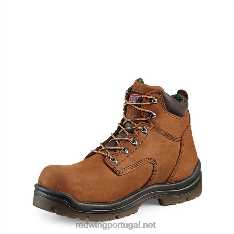 marromRed Wing Trabalho - estilo 8692 truhiker bota de caminhada masculina de 5 polegadas com biqueira macia F2TL277