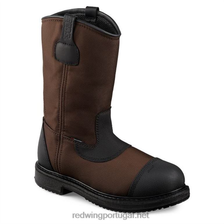 marromRed Wing bota de segurança masculina estilo 2453 exos lite de 6 polegadas à prova d'água F2TL291