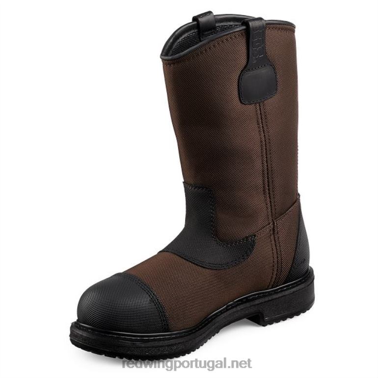 marromRed Wing bota de segurança masculina estilo 2453 exos lite de 6 polegadas à prova d'água F2TL291