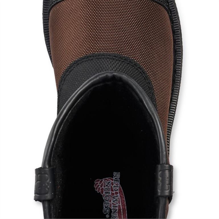 marromRed Wing bota de segurança masculina estilo 2453 exos lite de 6 polegadas à prova d'água F2TL291