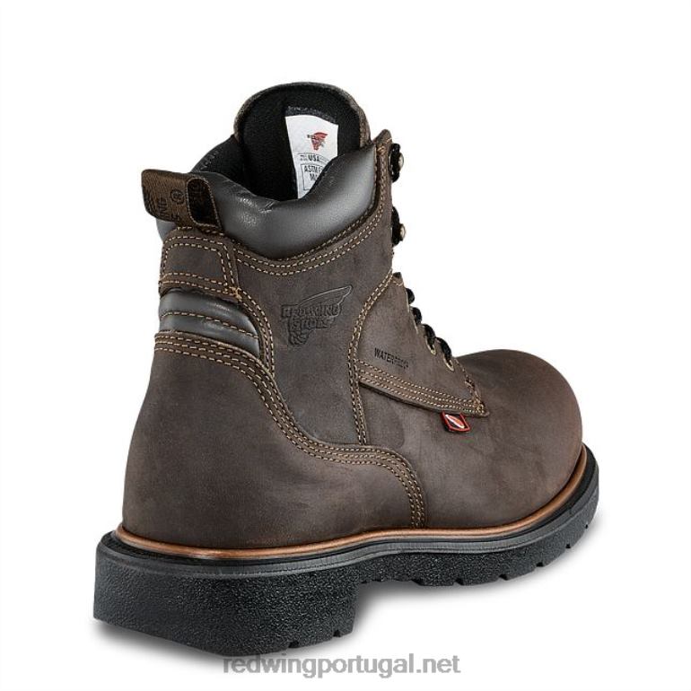 marromRed Wing bota de segurança masculina estilo 3573 brnr xp de 8 polegadas à prova d'água csa F2TL297