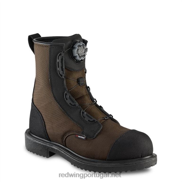 marromRed Wing bota de segurança masculina estilo 4423 crv de 6 polegadas à prova d'água para trabalho F2TL272