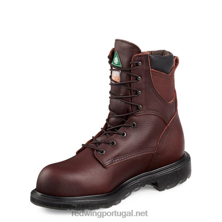 marromRed Wing bota de trabalho - estilo 3517 burnside masculina de 6 polegadas à prova d'água, bota de segurança csa F2TL2106