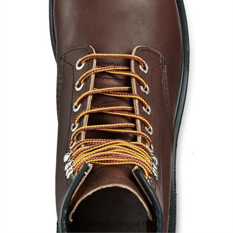 marromRed Wing bota de trabalho - estilo 400 dynaforce masculina de 8 polegadas à prova d'água F2TL280