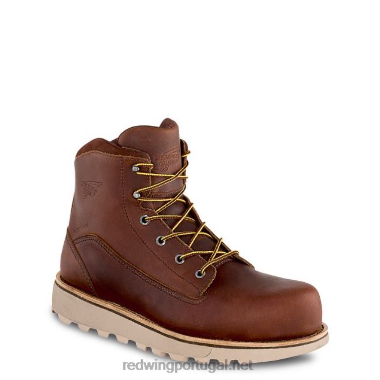 marromRed Wing cinto de couro masculino estilo 96500 em couro pioneiro ruivo F2TL218