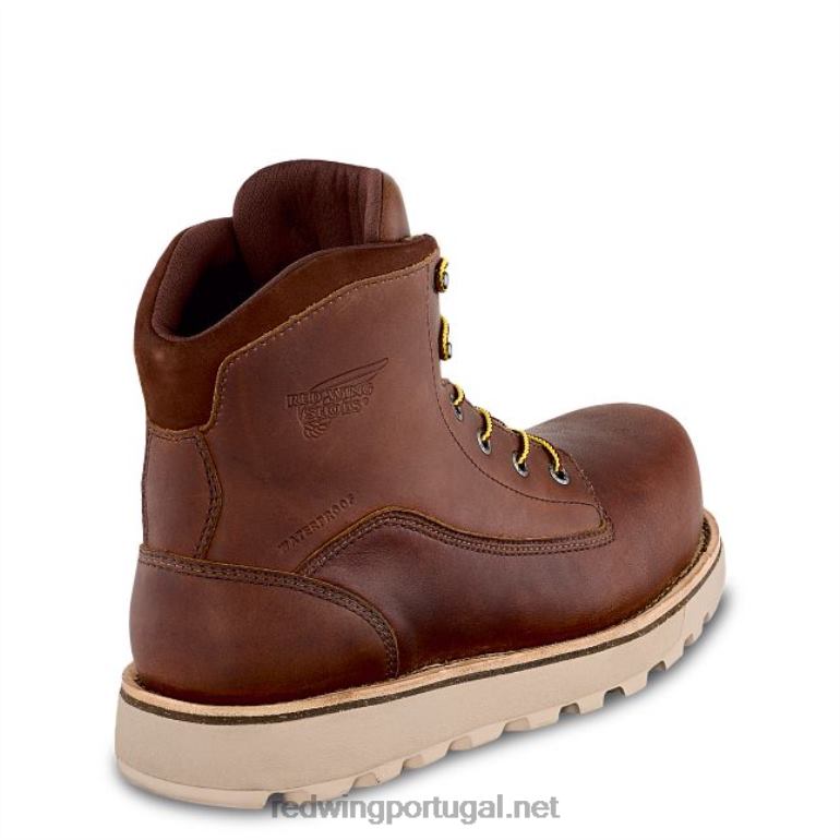 marromRed Wing cinto de couro masculino estilo 96500 em couro pioneiro ruivo F2TL218
