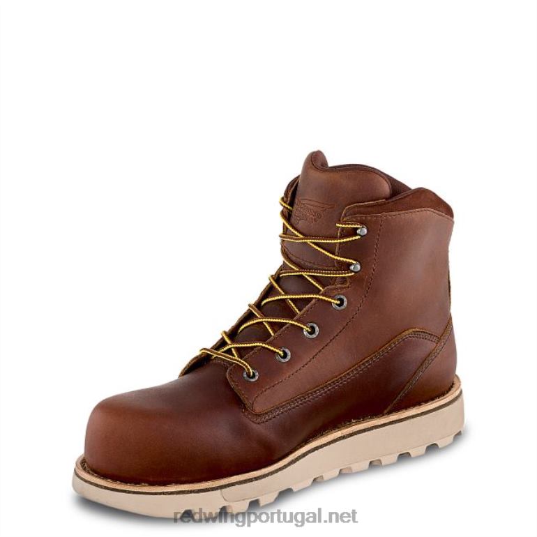 marromRed Wing cinto de couro masculino estilo 96500 em couro pioneiro ruivo F2TL218