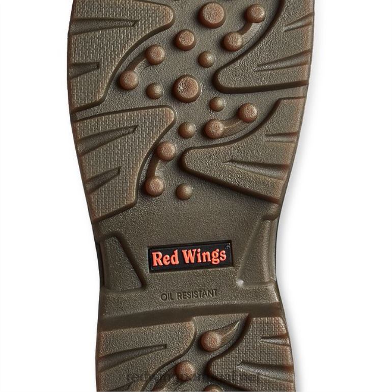 marromRed Wing estilo 96527 cinto de couro ocidental cinto masculino em couro ocidental F2TL220