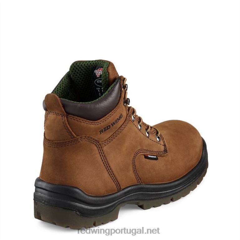 marromRed Wing estilo 97515 mocassim de camurça com forro de lã mocassim masculino mocassim de pele de carneiro com forro de lã F2TL25