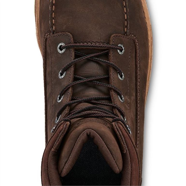 marromRed Wing estilo 97516 mocassim de camurça com forro de lã mocassim masculino mocassim de pele de carneiro com forro de lã F2TL23