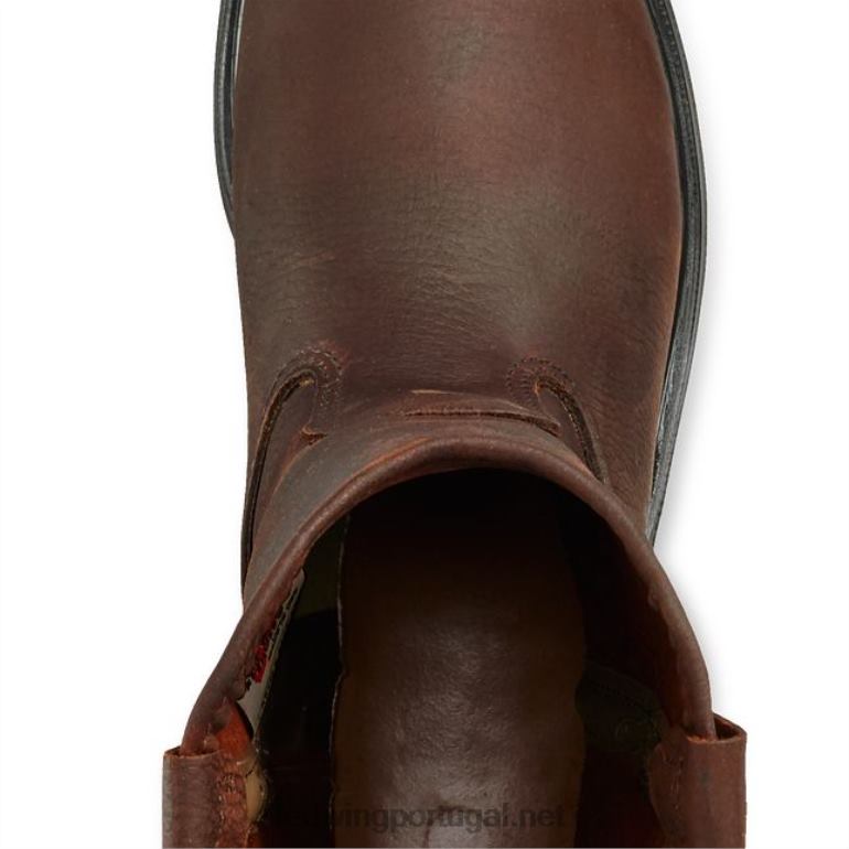 marromRed Wing produto de cuidado de couro estilo 95133 tuff toe - proteger F2TL244
