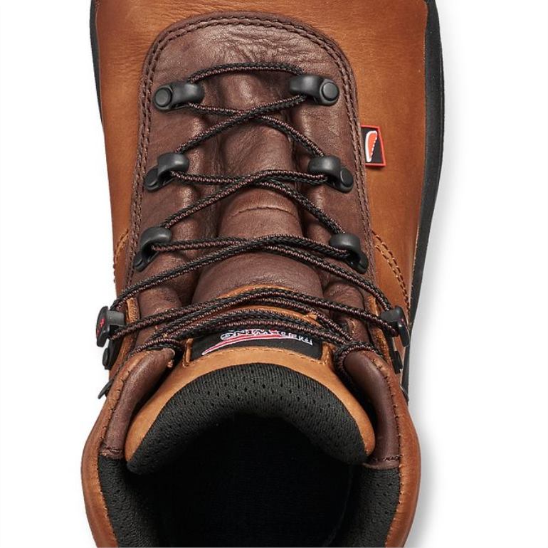 marromRed Wing produto de cuidado de couro estilo 95134 tuff toe - proteger F2TL249