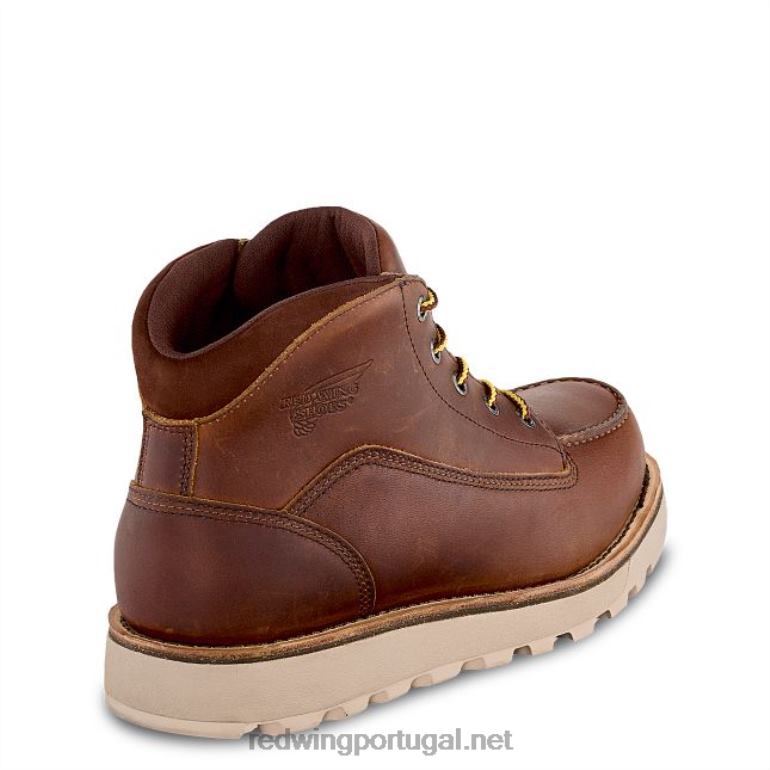 marromRed Wing produto de cuidado de couro estilo 98012 em pasta natural - condição F2TL245