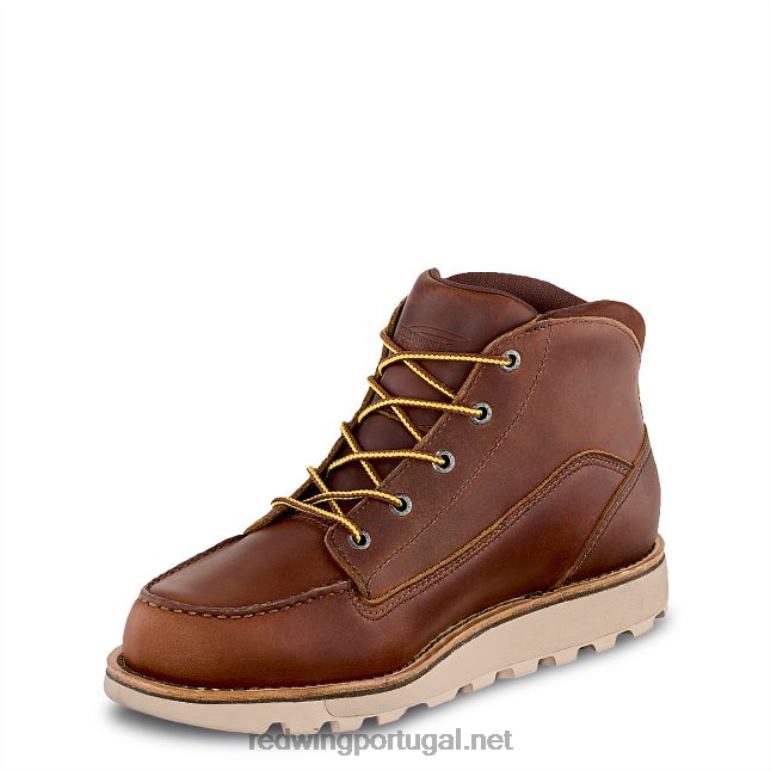 marromRed Wing produto de cuidado de couro estilo 98012 em pasta natural - condição F2TL245