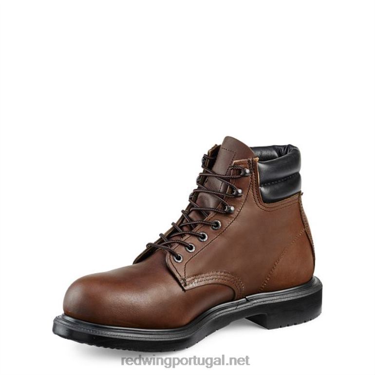 marromRed Wing trabalho - estilo 2216 loggermax bota masculina de 9 polegadas à prova d'água, biqueira de segurança F2TL265