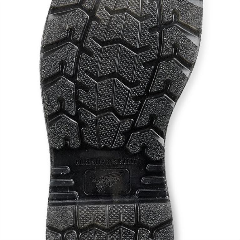marromRed Wing trabalho - estilo 2412 supersola 2.0 masculina de 8 polegadas isolada, bota de segurança csa à prova d'água F2TL2105