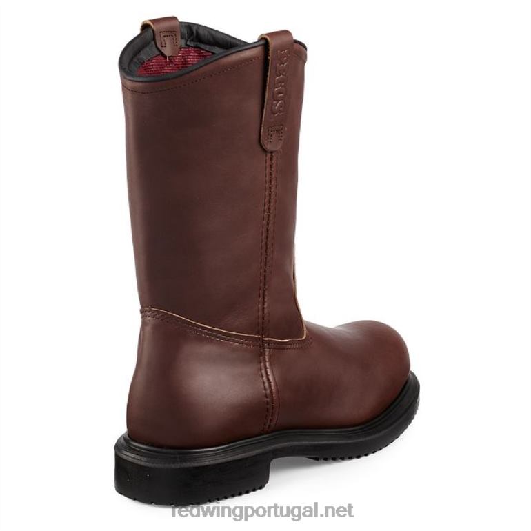 marromRed Wing trabalho - estilo 3504 supersole 2.0 bota masculina de segurança csa à prova d'água de 6 polegadas F2TL2104