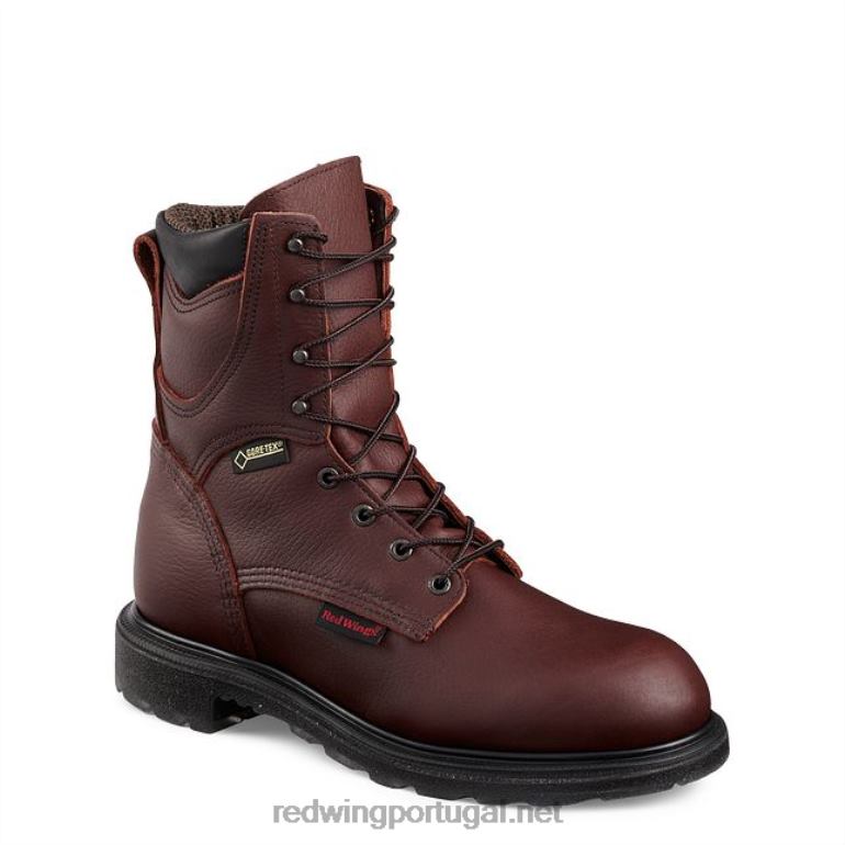marromRed Wing trabalho - estilo 3507 supersole 2.0 bota de segurança csa masculina de 6 polegadas F2TL289