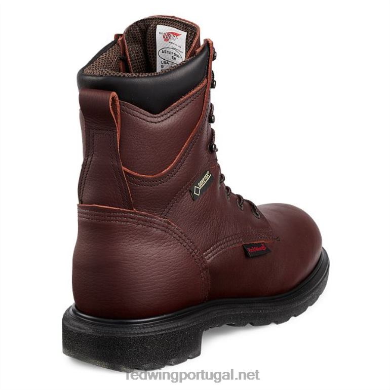marromRed Wing trabalho - estilo 3507 supersole 2.0 bota de segurança csa masculina de 6 polegadas F2TL289