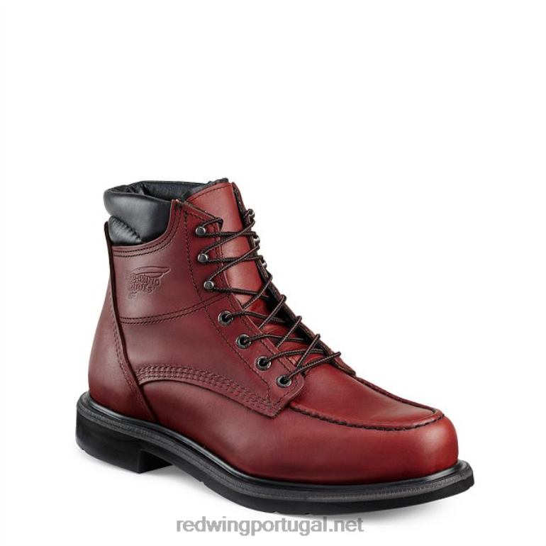 marromRed Wing trabalho - estilo 616 loggermax bota masculina de 9 polegadas isolada, à prova d'água com biqueira macia F2TL284