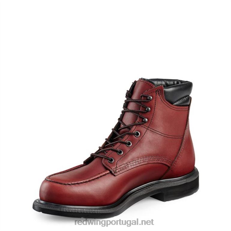 marromRed Wing trabalho - estilo 616 loggermax bota masculina de 9 polegadas isolada, à prova d'água com biqueira macia F2TL284