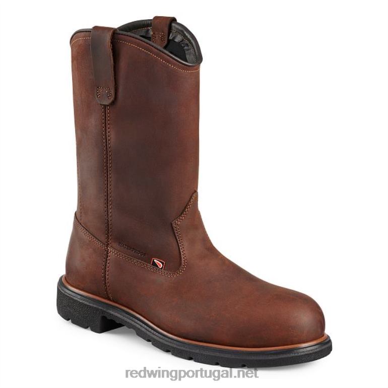 marromRed Wing trabalho - modelo 2281 ecolite de segurança masculino oxford F2TL2132