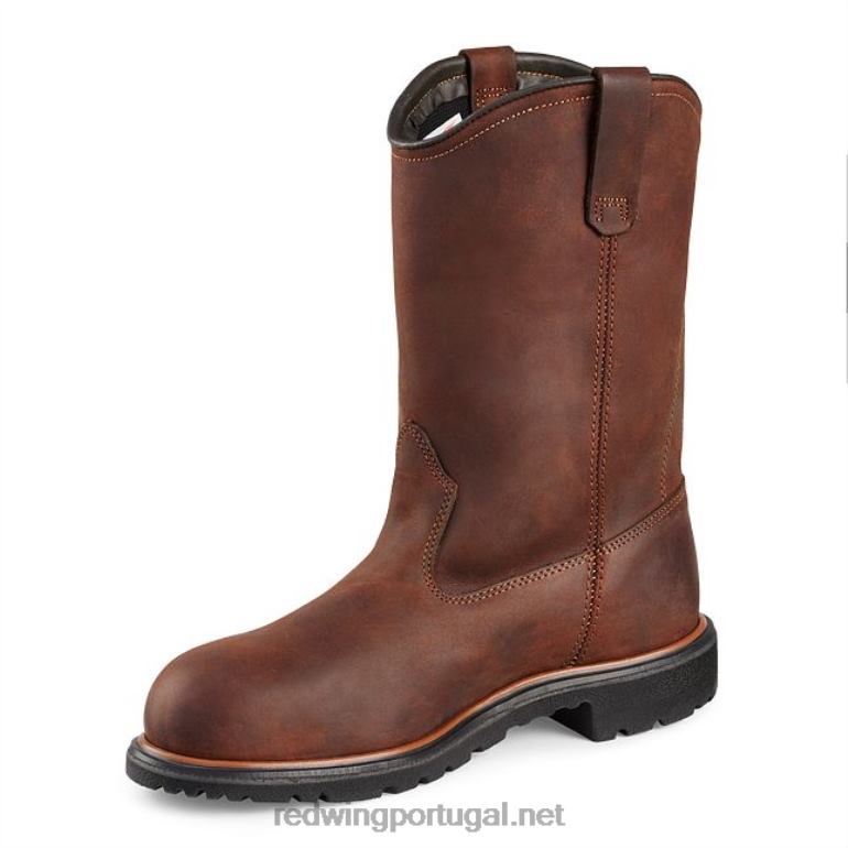 marromRed Wing trabalho - modelo 2281 ecolite de segurança masculino oxford F2TL2132