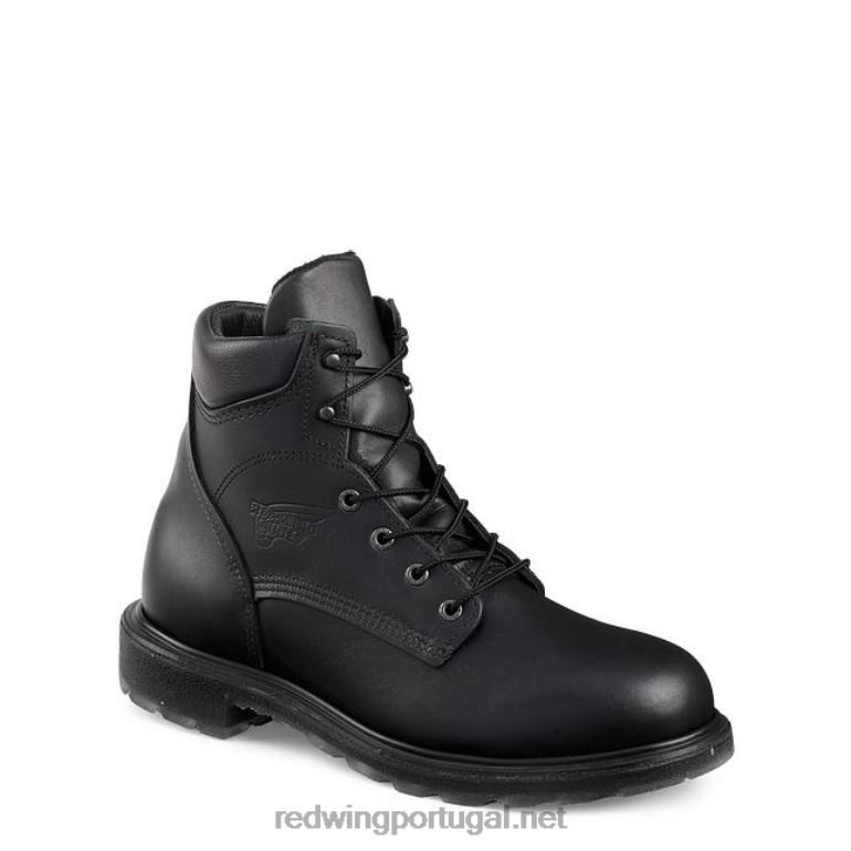 pretoRed Wing Bota de segurança masculina estilo 3512 king toe de 8 polegadas à prova d'água csa F2TL275