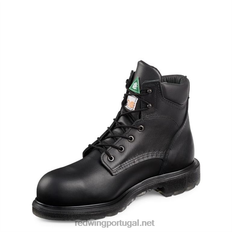 pretoRed Wing bota de segurança masculina estilo 2499 maxbond de 12 polegadas à prova d'água F2TL290