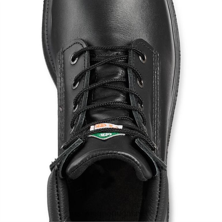 pretoRed Wing bota de segurança masculina estilo 2499 maxbond de 12 polegadas à prova d'água F2TL290