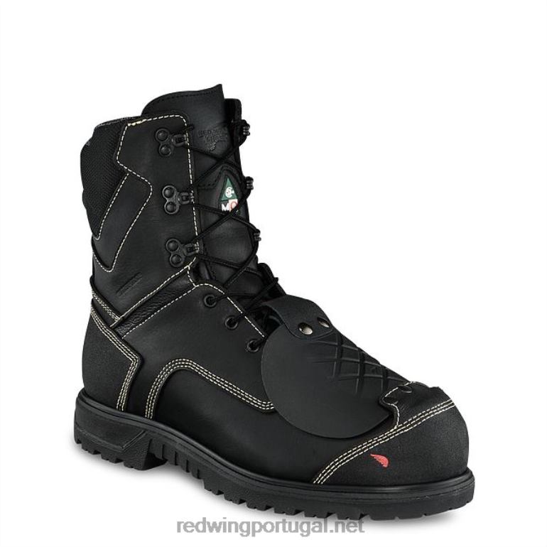 pretoRed Wing estilo 95232 luva de couro camurça forrada luva masculina em couro camurça F2TL228