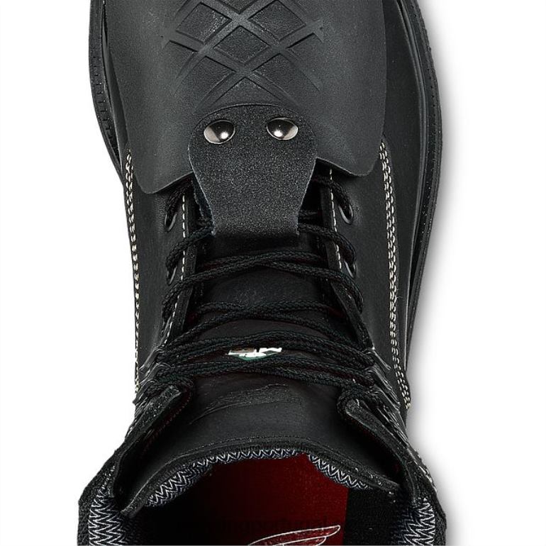 pretoRed Wing estilo 95232 luva de couro camurça forrada luva masculina em couro camurça F2TL228