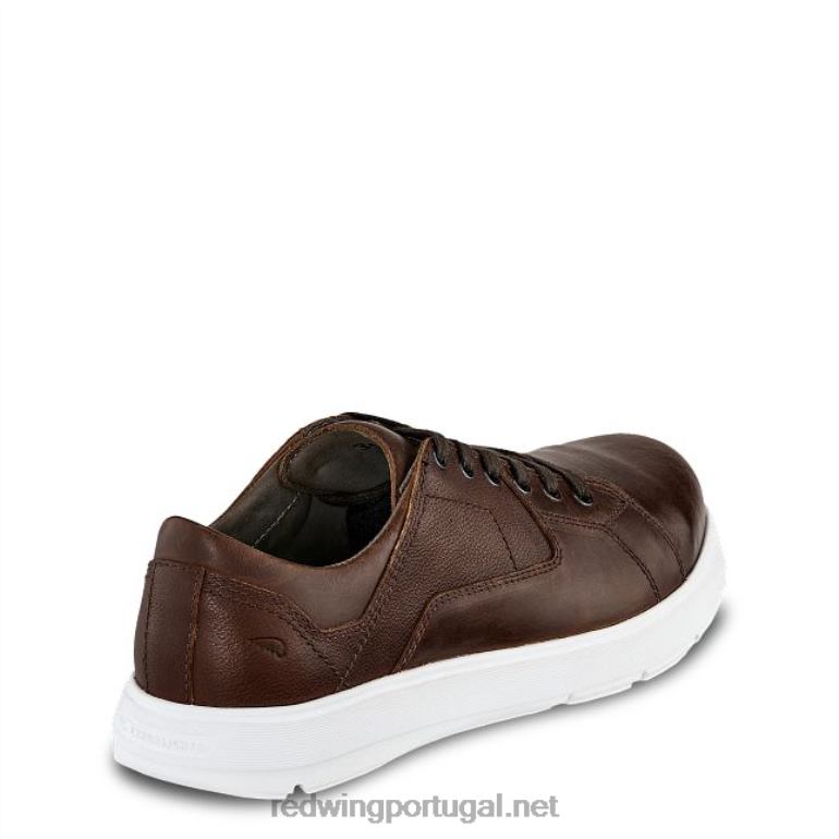 chocolateRed Wing trabalho - estilo 6722 cross lite sapato de segurança masculino sem cadarço F2TL2145