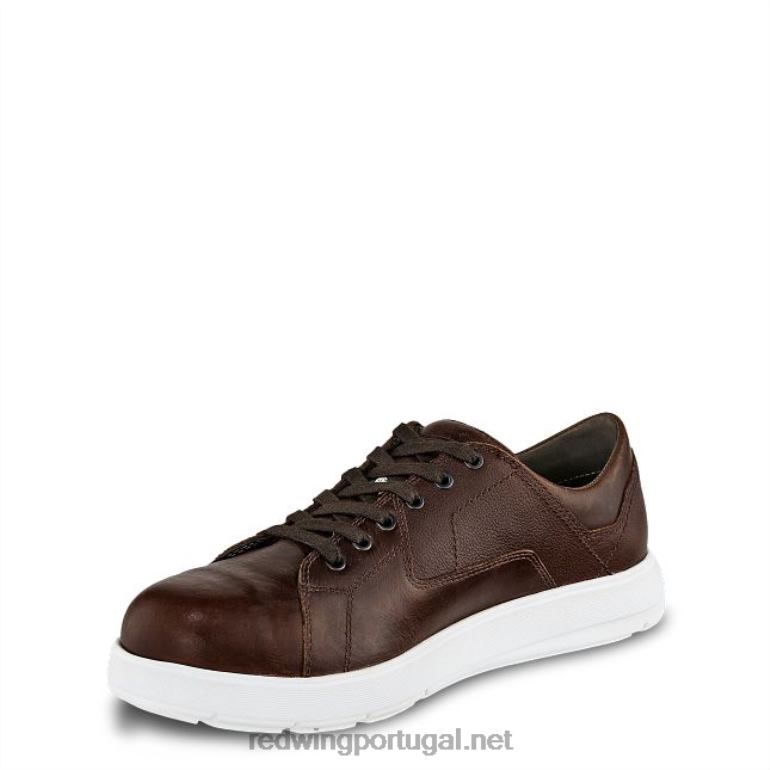 chocolateRed Wing trabalho - estilo 6722 cross lite sapato de segurança masculino sem cadarço F2TL2145