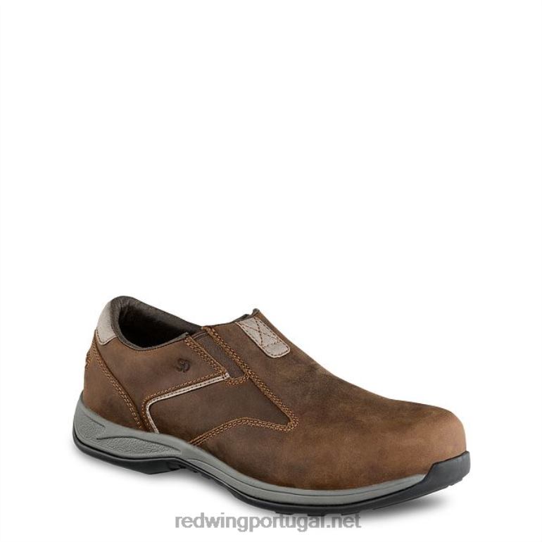 marromRed Wing trabalho - estilo 2035 cross lite biqueira de segurança feminina chukka F2TL2149
