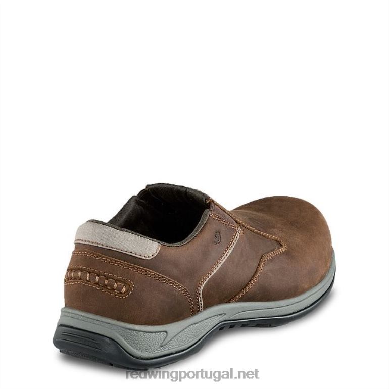 marromRed Wing trabalho - estilo 2035 cross lite biqueira de segurança feminina chukka F2TL2149